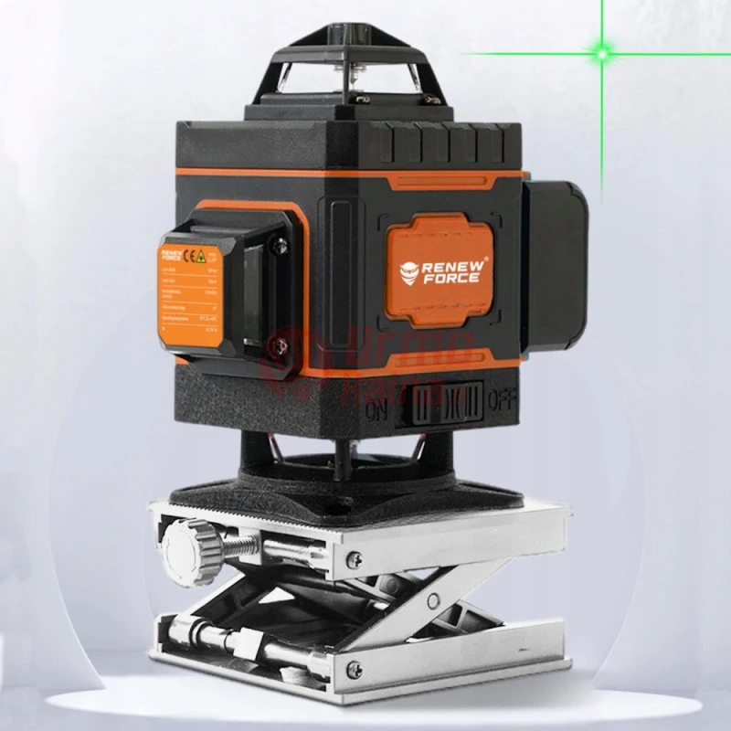 Linijinis lazerinis nivelyras 4D 16 eilučių 360° RN02