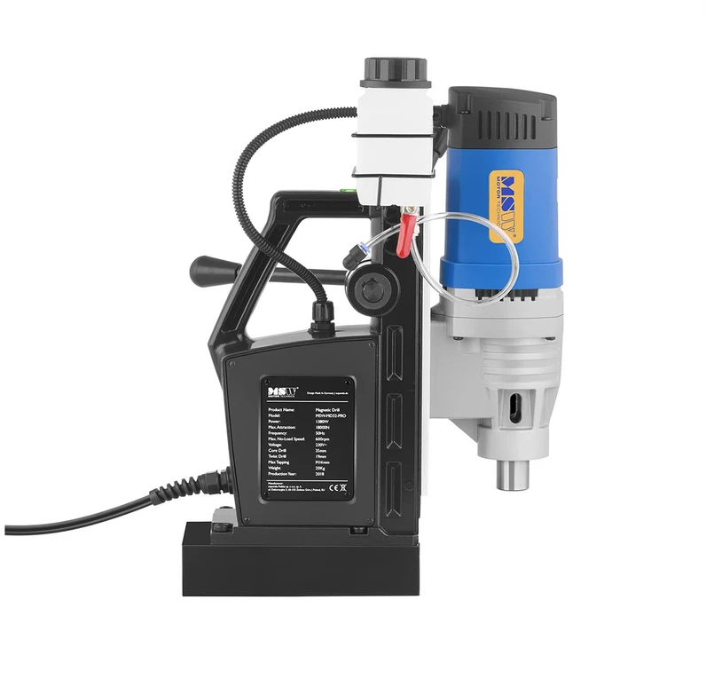 Magnetinė gręžimo mašina 1380W pilka/mėlyna/juoda