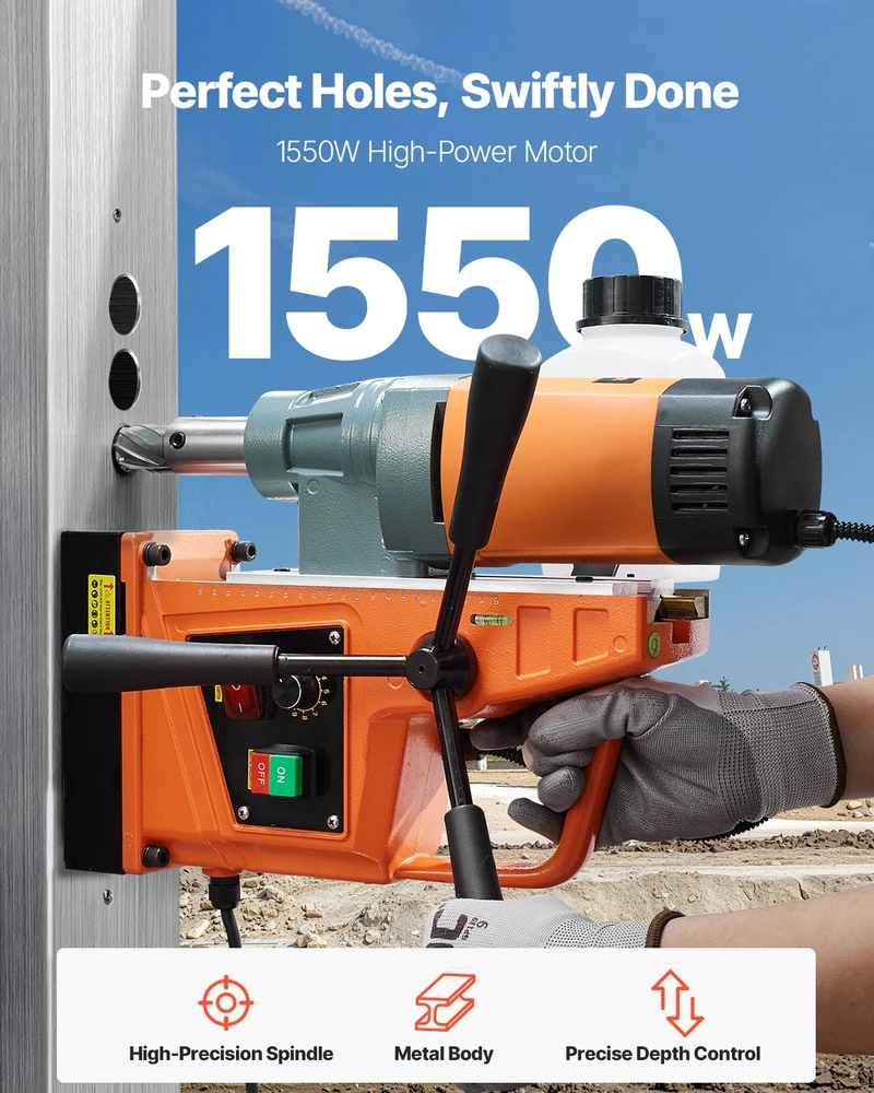 Magnetinis gręžimo staklė (karotažinis grąžtas) 1550 W