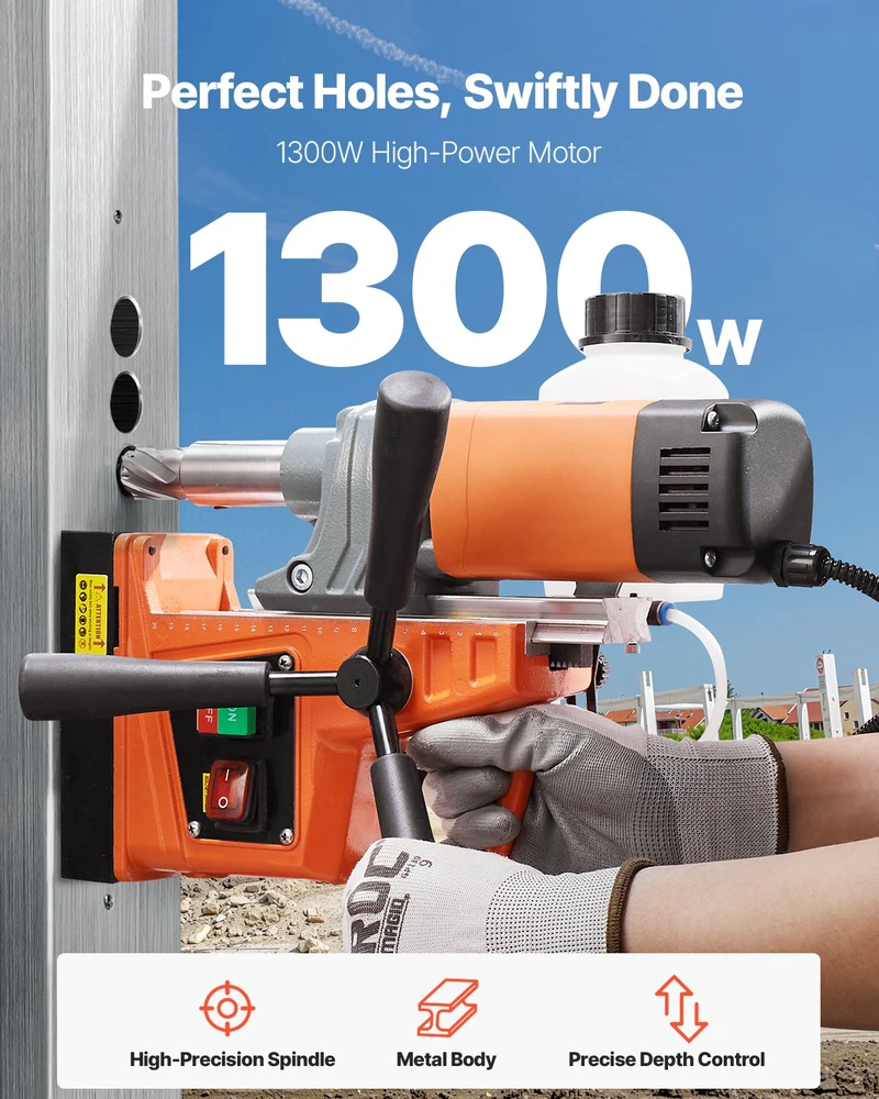 Magnetinis gręžimo staklė (karotažinis grąžtas) 1300 W