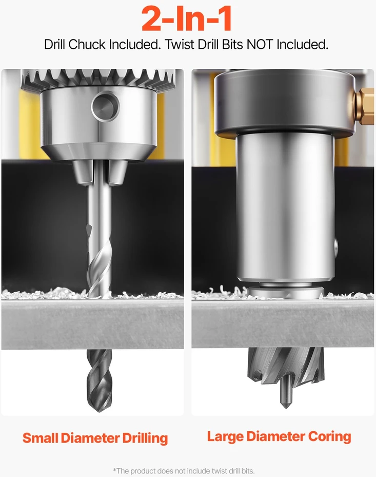 Magnetinis gręžimo staklė (karotažinis grąžtas) 1400 W gręžimo skersmuo 50 mm