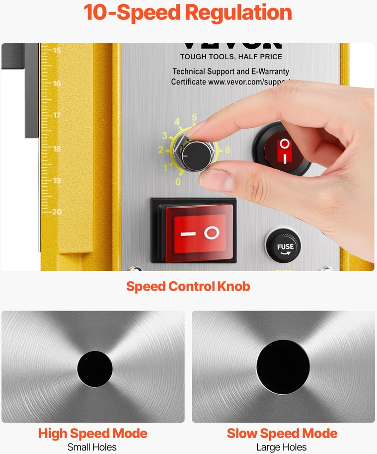 Magnetinis gręžimo staklė (karotažinis grąžtas) 1400 W gręžimo skersmuo 50 mm