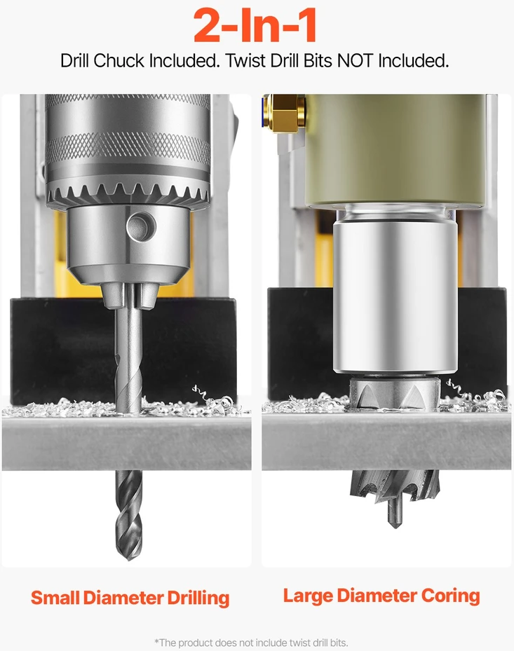 Magnetinis gręžimo staklė (karotažinis grąžtas) 1400 W gręžimo skersmuo 40 mm
