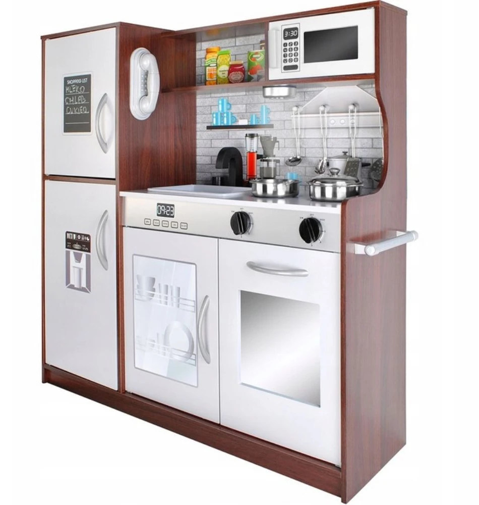 Medinė virtuvė BERIMAX 2HF-9LW 80.5 cm ir priedai