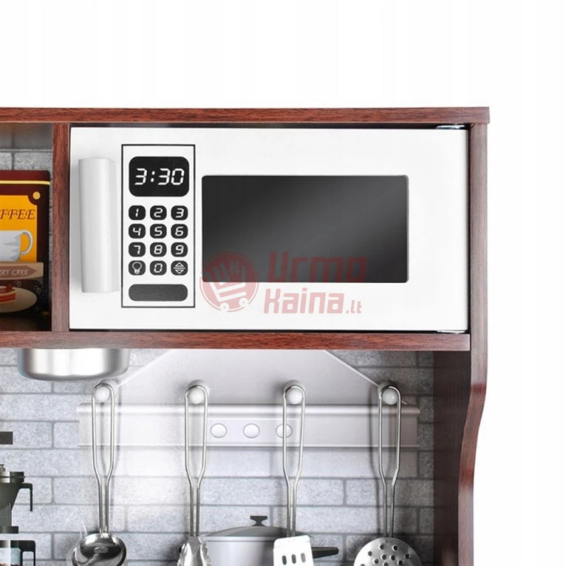 Medinė virtuvė su priedais KR22114