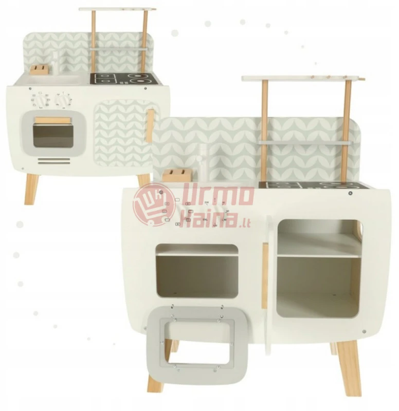 Medinė virtuvė su priedais LULILO Retro 74 cm