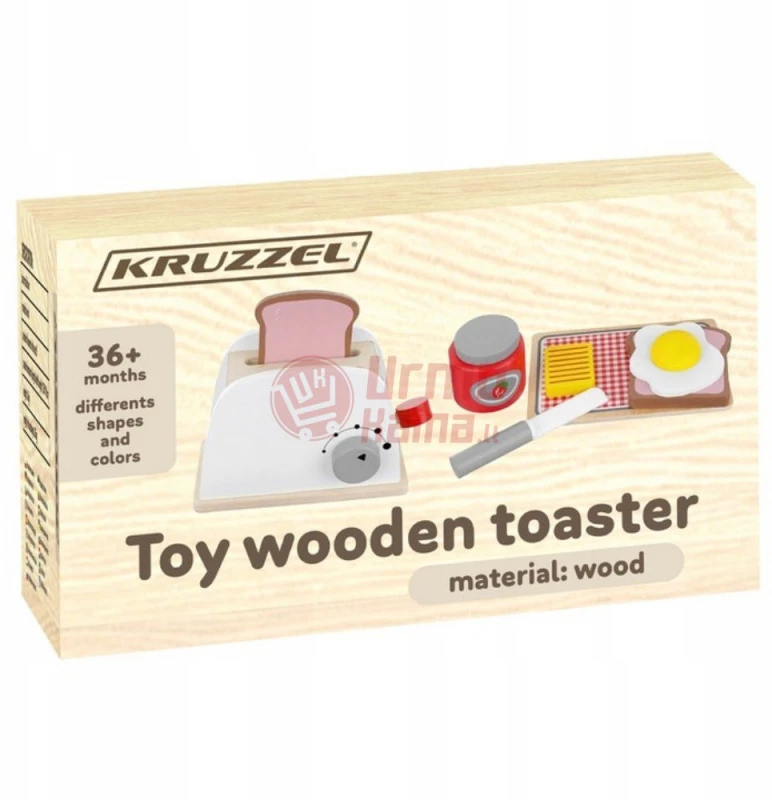 Medinis duonos skrudintuvas Toaster CT04
