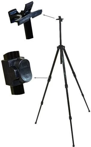Metalinis molbertas BERIMAX W2Y-3QKFR reguliuojamos kojos 170 cm