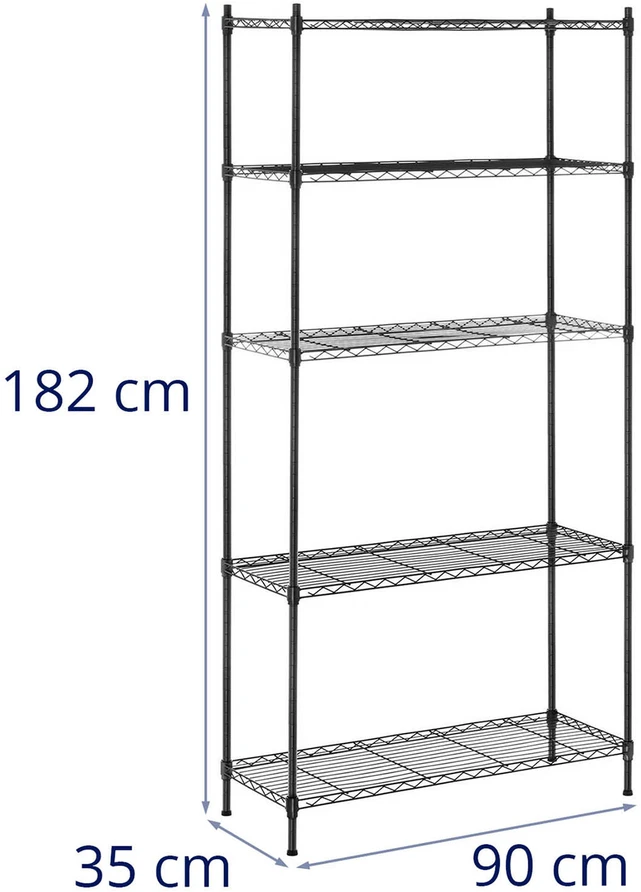 Metalinis sandėliavimo stelažas 180x90x35 cm