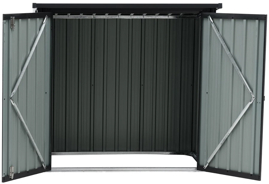 Metalinis sodo įrankių namelis 145 x 86 x 135 cm