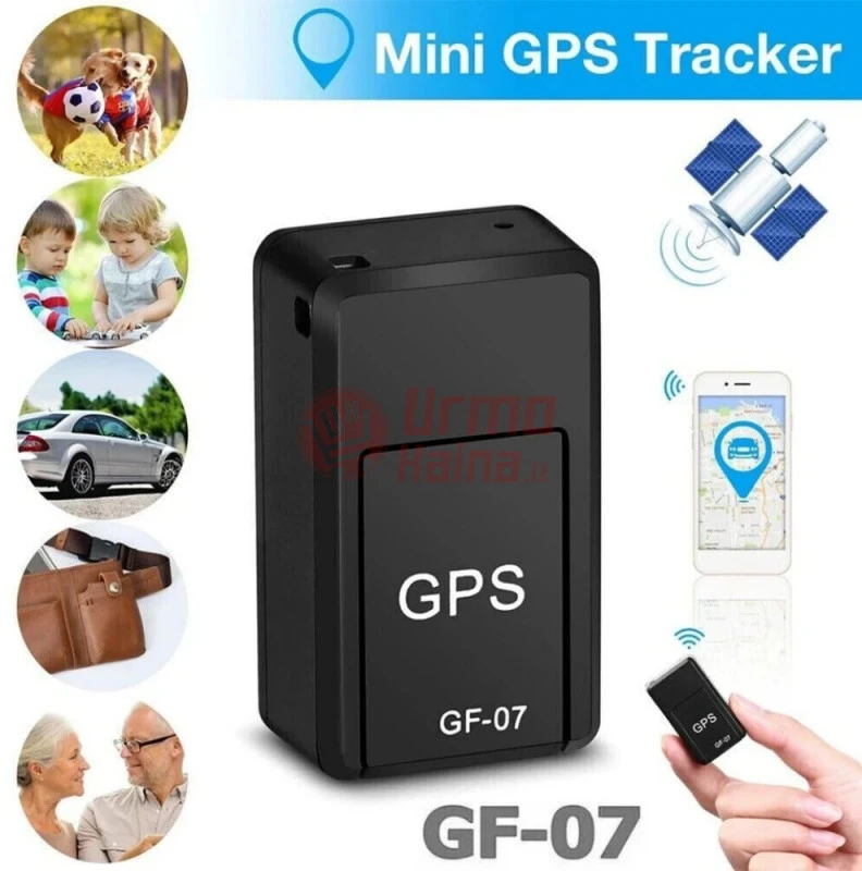 Mini GPS seklys automobiliui su SIM