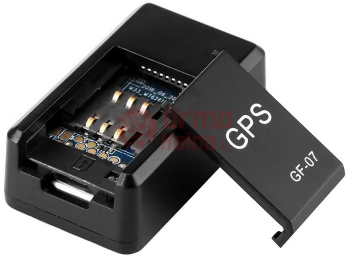 Mini GPS seklys automobiliui su SIM