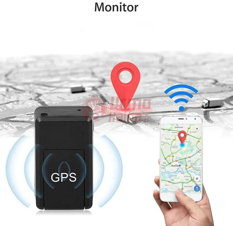 Mini GPS seklys automobiliui su SIM