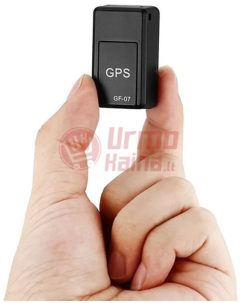 Mini GPS seklys automobiliui su SIM