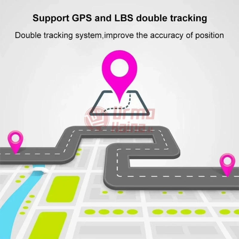 Mini GPS seklys automobiliui su SIM