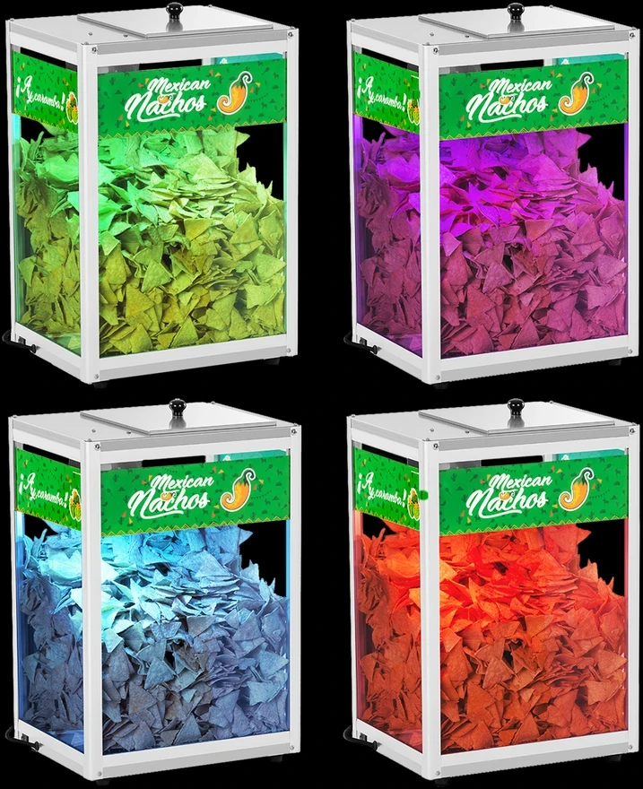 Nachos šildytuvas Royal Catering su LED apšvietimu, 100W