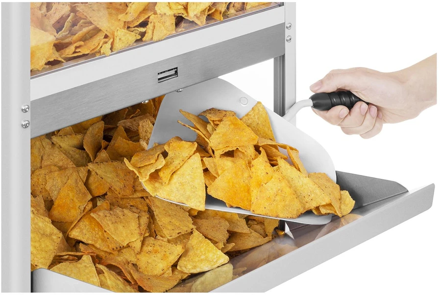 Nachos šildytuvas Royal Catering su LED apšvietimu, 100W