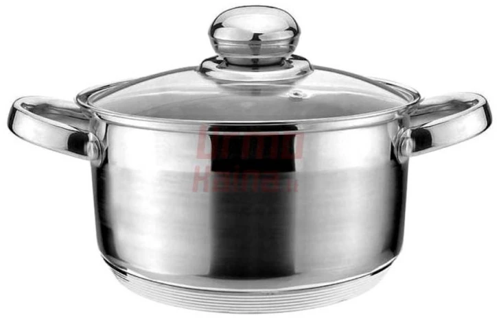 Nerūdijančio plieno puodas 22cm ZL-7306
