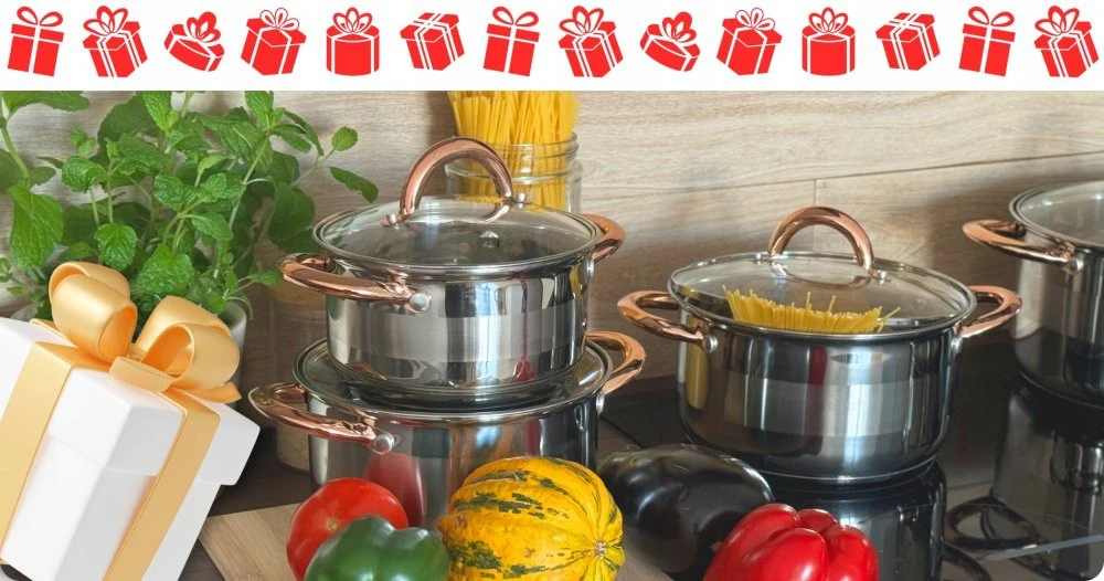 Nerūdijančio plieno puodų rinkinys SteelCook ST12 BERIMAX 12 dalių