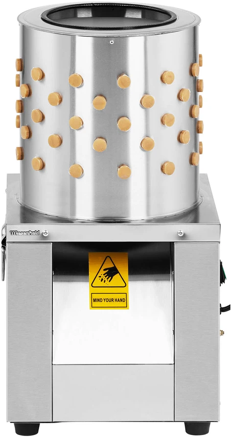 Nerūdijančio plieno skubarka paukščiams. 120 W. 305 mm