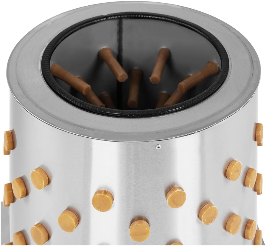 Nerūdijančio plieno skubarka paukščiams. 120 W. 305 mm