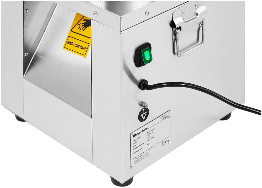 Nerūdijančio plieno skubarka paukščiams. 120 W. 305 mm