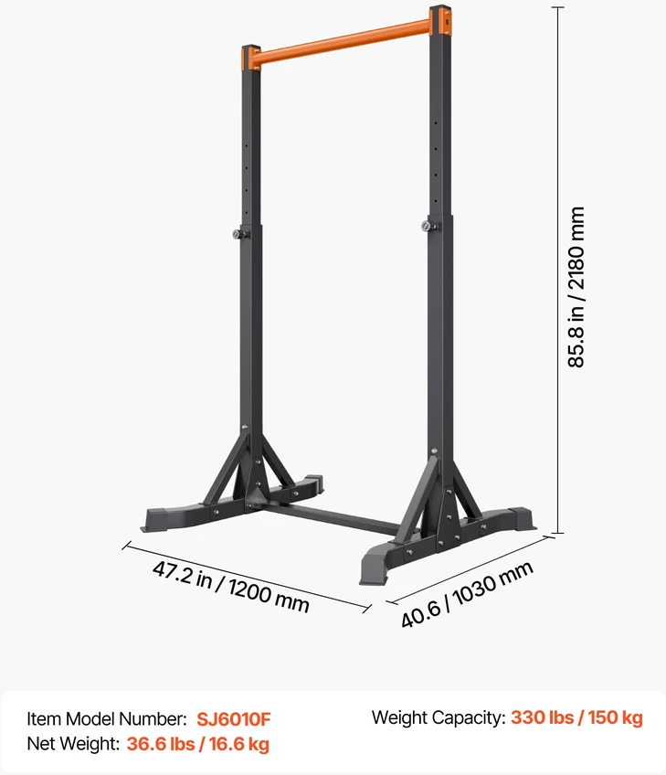 Nešiojama prisitraukimo stotelė. H formos rėmas. apkrova 150 kg. 8 aukščio pozicijos