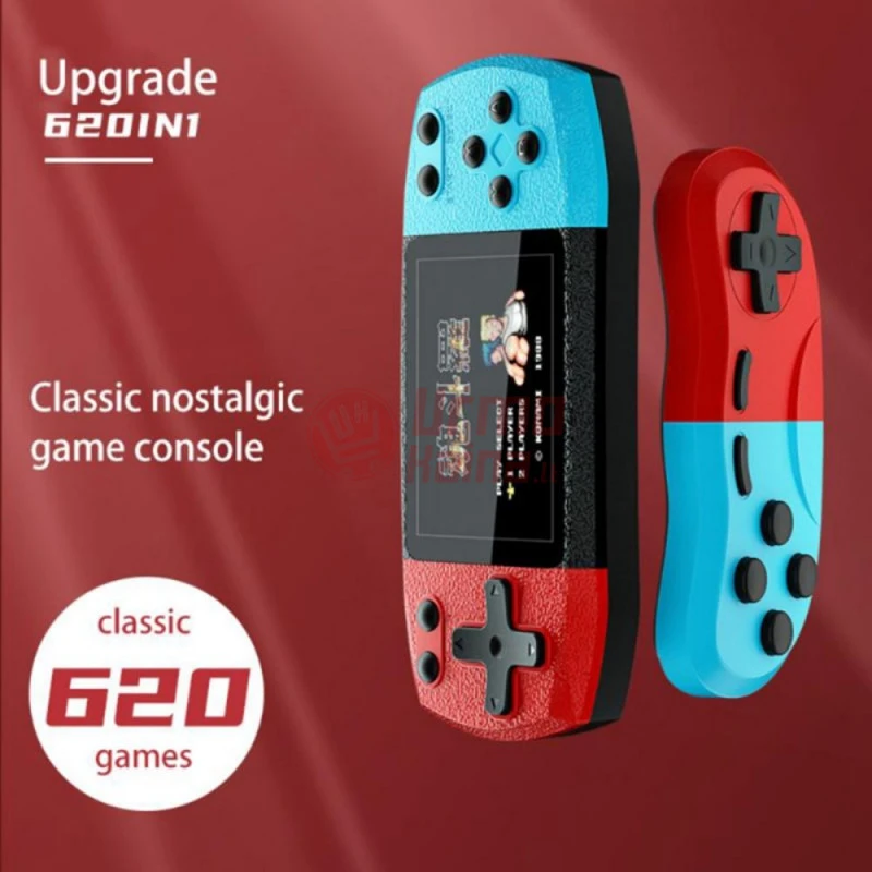 Nešiojama retro žaidimų konsolė F1 Plus