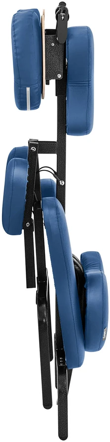 Nešiojama sulankstoma masažo kėdė Physa Montpellier mėlyna iki 130 kg