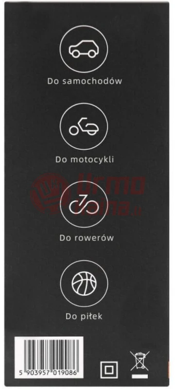 Nešiojamas akumuliatorinis oro kompresorius 7800mAh KRAFT&DELE KD5497