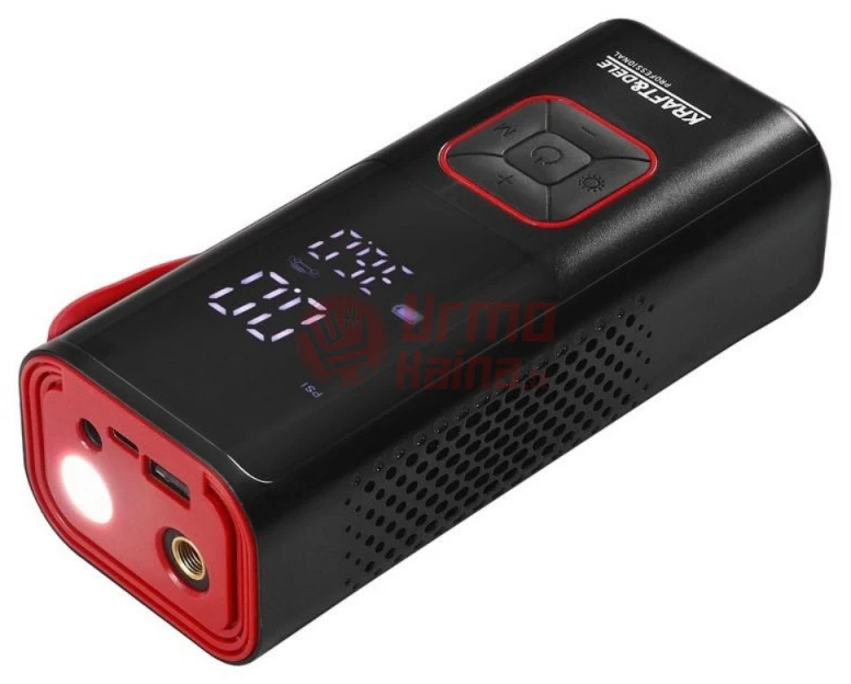 Nešiojamas akumuliatorinis oro kompresorius 7800mAh KRAFT&DELE KD5497