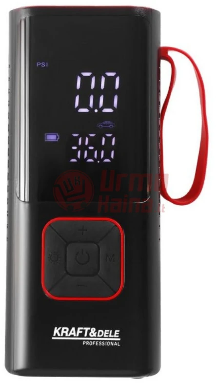 Nešiojamas akumuliatorinis oro kompresorius 7800mAh KRAFT&DELE KD5497