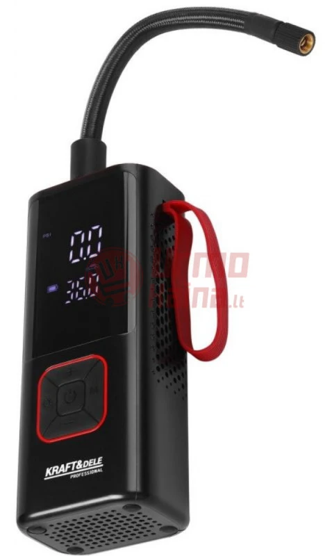 Nešiojamas akumuliatorinis oro kompresorius 7800mAh KRAFT&DELE KD5497
