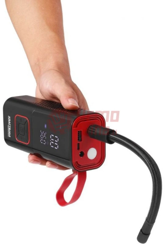 Nešiojamas akumuliatorinis oro kompresorius 7800mAh KRAFT&DELE KD5497