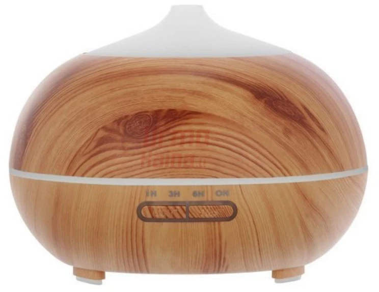Oro drėkintuvas difuzorius IT2 300 ml USB šviesiai rudas
