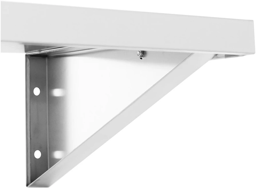 Pakabinama virtuvinė lentyna iš nerūdijančio plieno iki 80 kg 150 x 40 cm