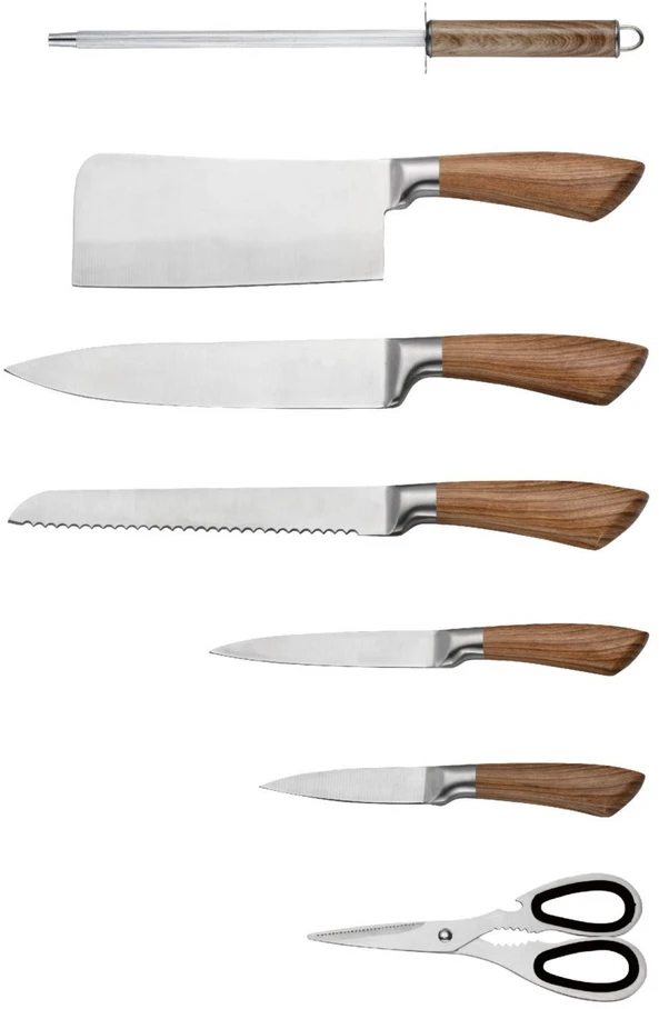 Peilių rinkinys SharpEdge 8X BERIMAX 8 dalių