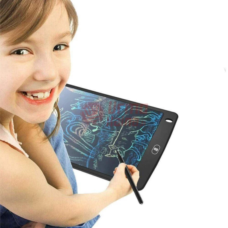 Piešimo planšetė su rašikliu PP12 LCD juodos spalvos