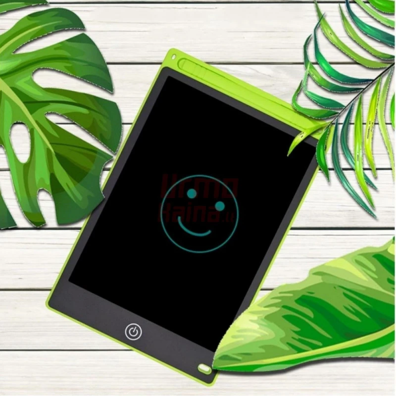Piešimo planšetė su rašikliu PP12 LCD juodos spalvos