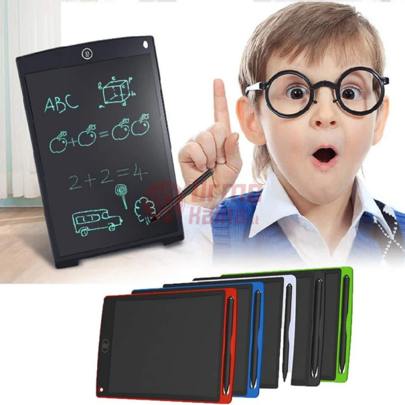 Piešimo planšetė su rašikliu PP8 LCD juodas