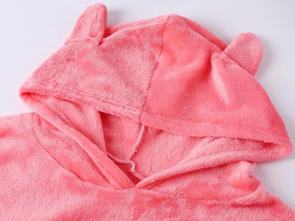 Pink Šilta pižama su gobtuvu DreamHood Rožinė BERIMAX moteriška M dydis