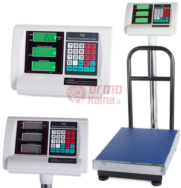 Platforminės svarstyklės 1005PF (100 kg 30x40)
