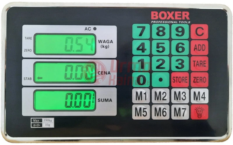 Platforminės svarstyklės 150 kg 30x40