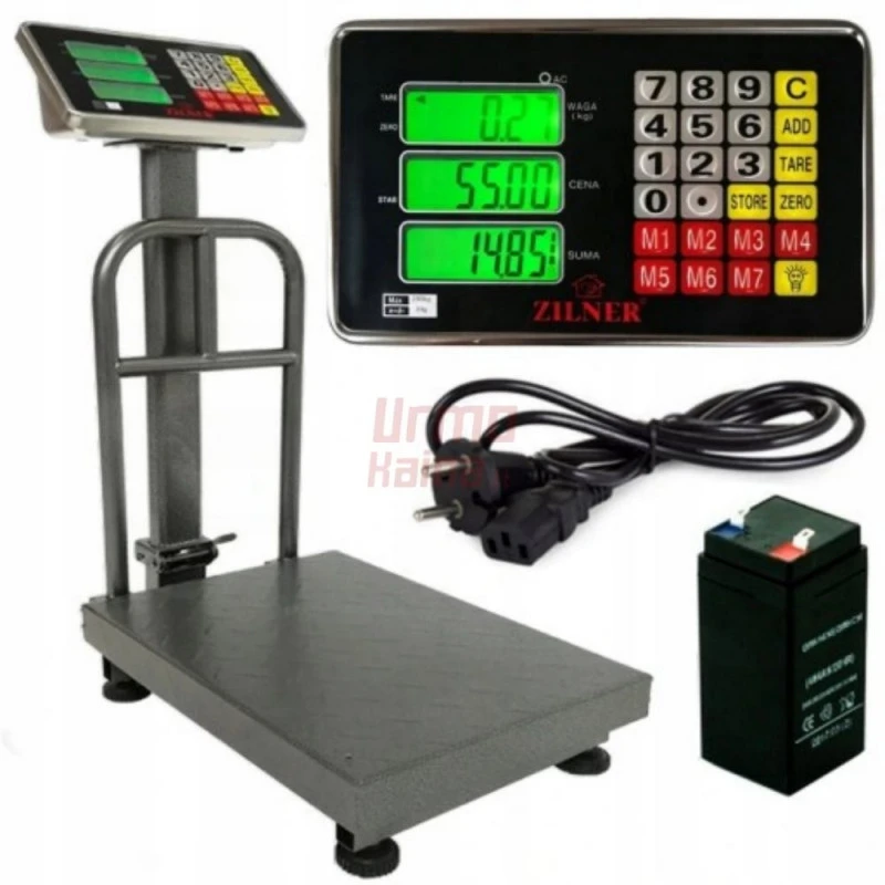 Platforminės svarstyklės 1501BSFM (150 kg 30x40)