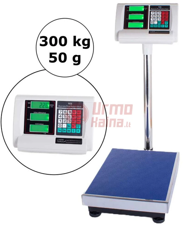 Platforminės svarstyklės 3001BM (300 kg 50x40)
