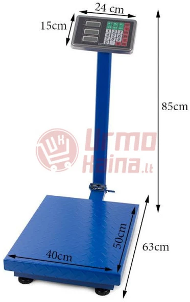 Platforminės svarstyklės 3005BMM (300 kg 50x40)