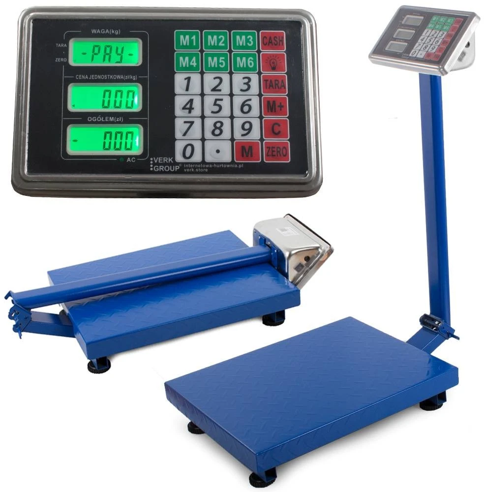 Platforminės svarstyklės BERIMAX B5S-2JPJ 300 kg. 50x40 cm