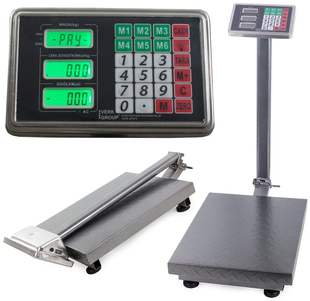 Platforminės svarstyklės BERIMAX N8T-1LZYT 100 kg 30x40 cm