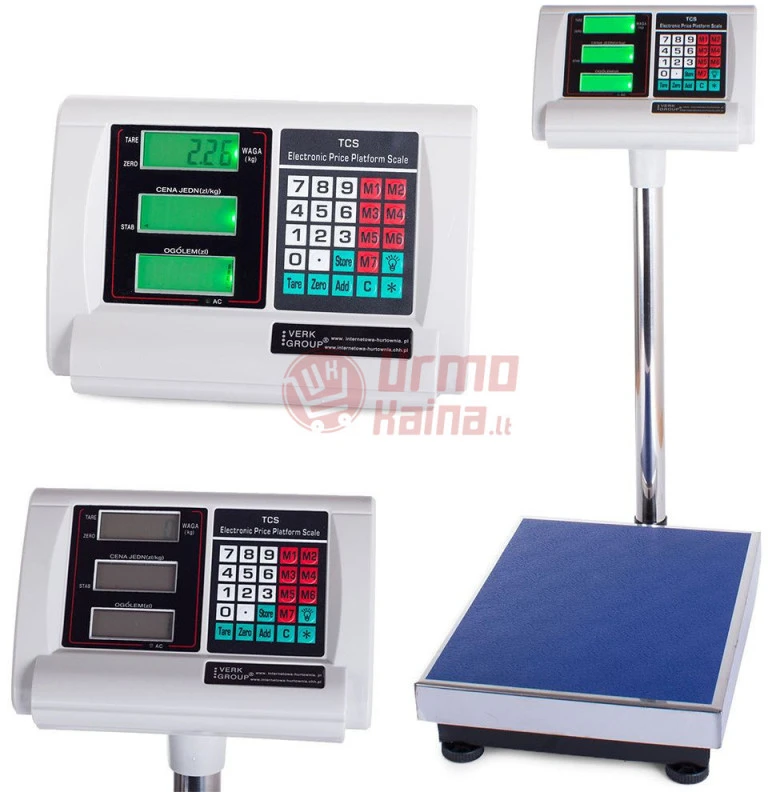 Platforminės svarstyklės PF100 (100 kg 30x40)