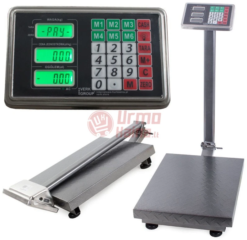 Platforminės svarstyklės PF100L (100 kg 30x40)